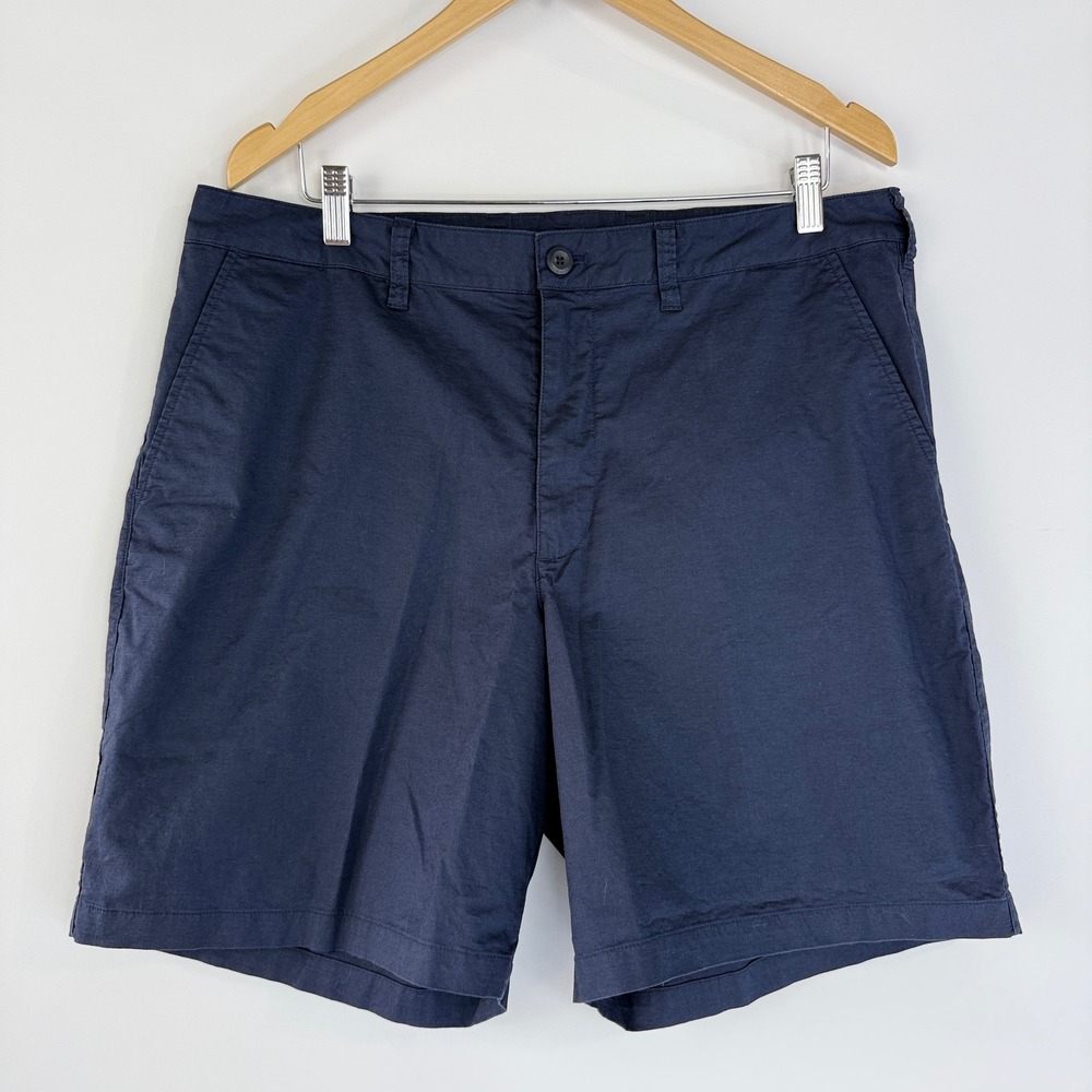 Patagonia Lightweight All-Wear Shorts 2026 Mens 36 Navy 8" Inseam Cotton Hemp